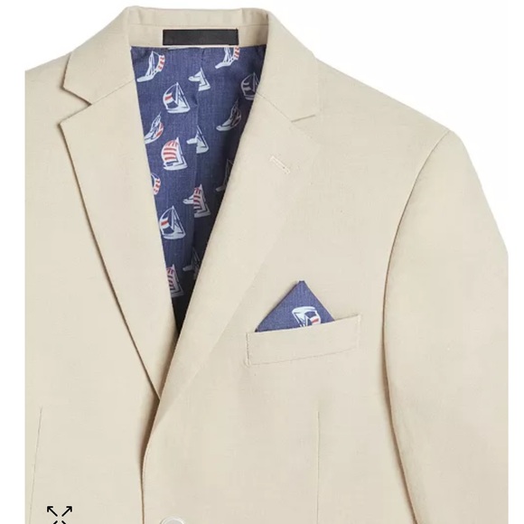 NWT Lauren Ralph Lauren Boys Classic Suit Jacket Blazer Wedding Special Occasion - Picture 2 of 9